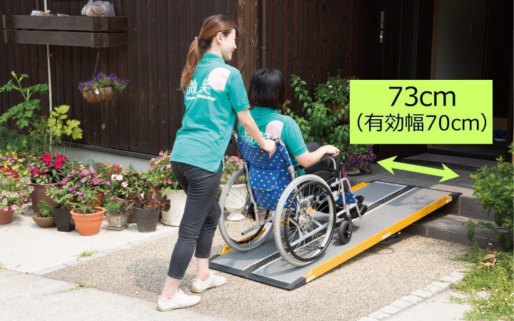 車いす用スロープ 段ない・ス | 株式会社シコク